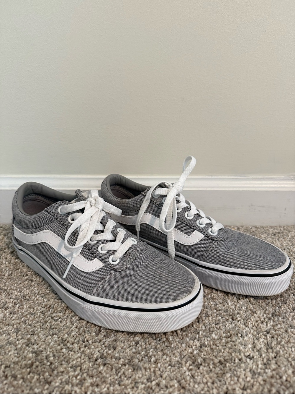 Chambray Vans sneakers